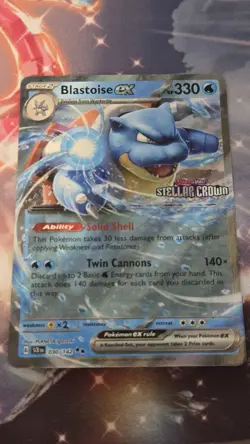 Blastoise ex (Stellar Crown Stamp) 030/142 Miscellaneous Cards & Products Holo - Image 1