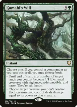 Kamahl's Will [Commander Legends] Magic MTG - Image 1