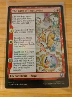 MTG The Cave of Two Lovers (FOIL) 0126 Avatar: The Last Airbender M/NM - Image 1