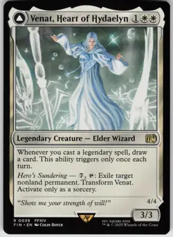 MTG Venat, Heart of Hydaelyn Normal NM FINAL FANTASY Magic 39 - Image 1
