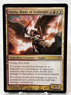 Gisela, Blade of Goldnight - Avacyn Restored ~LP~ Magic The Gathering MTG - Image 1