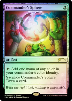 Commander's Sphere WPN & Gateway Promos Foil NM - Image 1