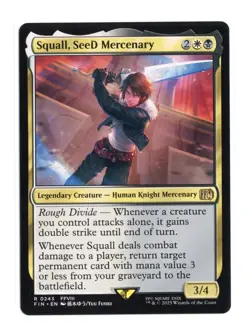 Squall SeeD Mercenary - MtG Final Fantasy - NM - - Image 1