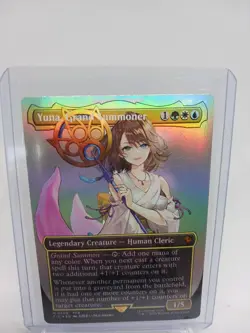 Yuna, Grand Summoner (Borderless) Commander: Final Fantasy Foil - Image 1