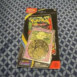 Pokemon Phantasmal Flames Blister Pack Cottonee Promo Card Coin - Image 1