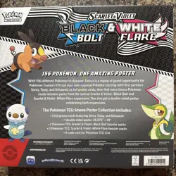 Lot of 10 - Pokemon TCG Scarlet & Violet 10.5 Unova Poster Collection Box Bundle - Image 3