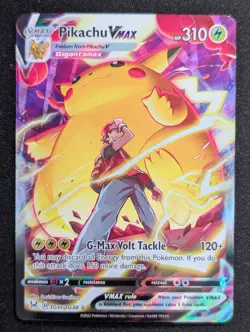 Pikachu VMAX TG17/TG30 SWSH11: Lost Origin Trainer Gallery Pokemon VLP Holo - Image 1
