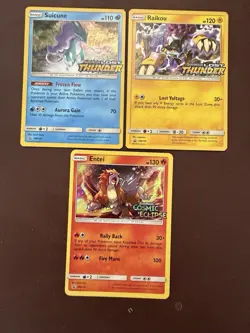 Prerelease Promo -Legendary Dog Trio - Pokemon TCG💦🔥⚡ - Image 2
