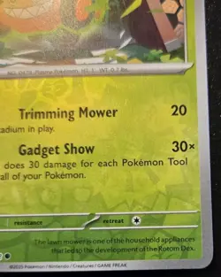 Mow Rotom 009/182 Reverse Holo Common Scarlet & Violet: Destined Rivals Pokemon - Image 5