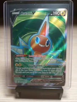 Rotom V - 176/196 - Full Art Ultra Rare Pokemon Lost Origins M/NM - Image 1