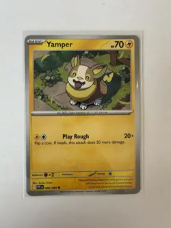 Pokemon TCG Phantasmal Flames 030/094 Yamper Regular Near Mint - Image 1