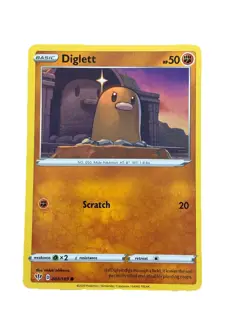 New: 2020 Pokemon TCG Diglett 084 Swsh03: Darkness Ablaze Regular Common - Image 1