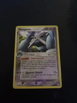 Pokemon TCG Metagross EX Hidden Legends 11/101 Regular Rare - Image 1