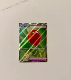 Pokemon TCG Air Balloon 166/132 Holofoil ME01: Mega Evolution Ultra Rare - Image 1