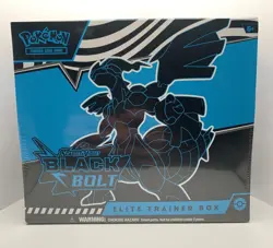 Pokemon TCG Scarlet & Violet Black Bolt ETB Elite Trainer Box - NEW Sealed - Image 1