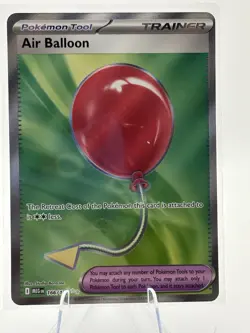 Pokemon TCG Air Balloon 166/132 Mega Evolution Base Set Ultra Rare - NM - Image 1