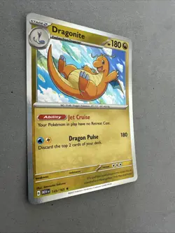 Pokemon TCG * Scarlet & Violet 151 * 149/165 Dragonite Rare HOLO * FRESH PK - Image 3