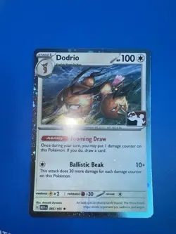 Pokemon TCG Dodrio Card Prized Pack Series, Scarlet & Violet 151, NM Condition - Image 1