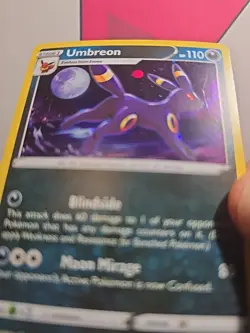 Umbreon SWSH129 LP Black Star Promo Holo Pokemon TCG Card Sword & Shield 20021 - Image 3