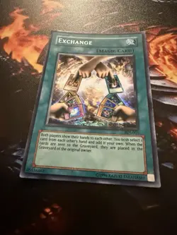 Exchange EDS-001 Secret Rare Yugioh Card LP-MP See Description! - Image 1