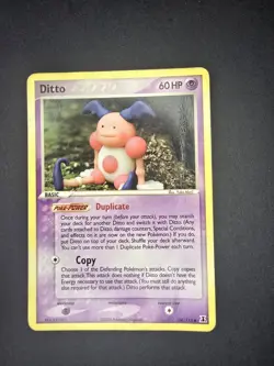 Pokemon Card - Ditto Mr. Mime Delta Species 38/113 Uncommon - Image 2