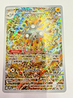 Magneton 159 Holo Illustration Rare Pokemon Center STAMPED Promo Pokemon Card NM - Image 1