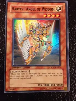 (5x)YUGIOH Super rare mint-HARVEST ANGEL OF WISDOM --CSOC-ENSE1 -ALL FIVE CARDS - Image 1