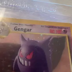 Pokemon Gengar TCG Fossil Holo Card 5/62 Unlimited Holo Rare - Image 4
