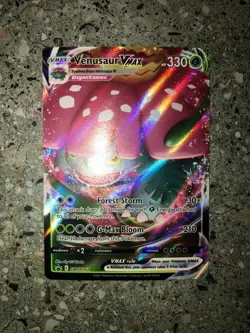Pokemon TCG Cards Venusaur VMAX SWSH102 Black Star Promo Holo MINT (NOT Jumbo) - Image 3