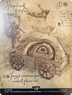 1x Haystack - Foil Light Play MTG Magic - Kid Icarus - - Image 1