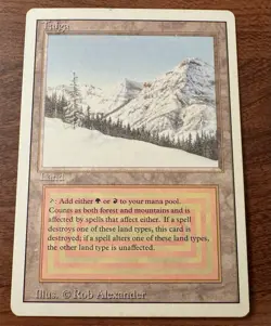 Taiga - Revised Edition (3ED) - MP - Image 1