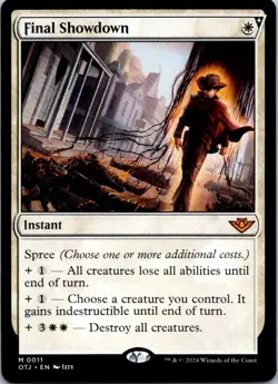 Final Showdown M Outlaws of Thunder Junction 11 NM - Image 1