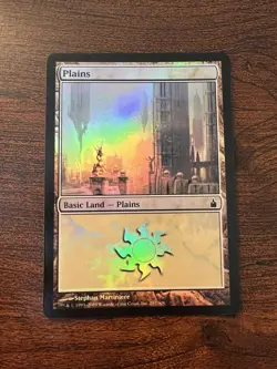 x1 MTG FOIL Plains Ravnica: City of Guilds #287/306 Magic the Gathering - Image 1