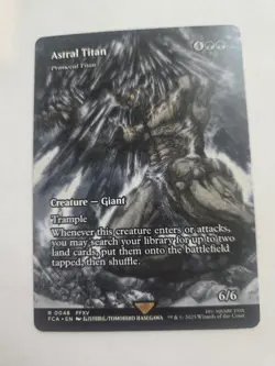 Astral Titan NM FINAL FANTASY Through the Ages Magic the Gathering MTG - Image 1