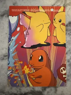 Topps Pokemon #6 of 10 JIGGLYPUFF Puzzle Chase Trading Card TV Animation 2000 - Image 2