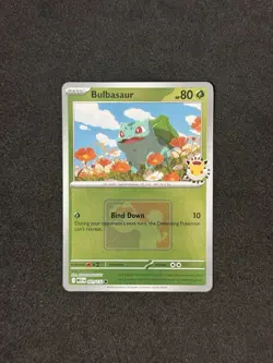 Bulbasaur 001/132 MEG 2026 Pokemon Day League Promo PLAY Stamp Pokemon Card - Image 1