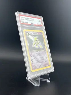 POKEMON 2000 TEAM ROCKET DARK ALAKAZAM #1 HOLO PSA MINT 9 - Image 3