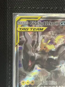 Pikachu & Zekrom GX Tag Team SM168 Black Star Promo| Pokemon - Lightly Played - Image 2