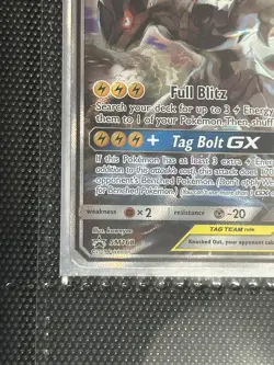 Pikachu & Zekrom GX Tag Team SM168 Black Star Promo| Pokemon - Lightly Played - Image 4