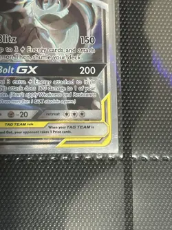 Pikachu & Zekrom GX Tag Team SM168 Black Star Promo| Pokemon - Lightly Played - Image 5