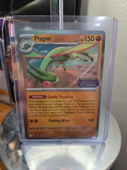 Pokemon Flygon MEP 016 Phantasmal Flames Pre Release Stamped Promo - Image 1
