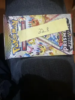 (1x) 22.83g HEAVy FAT Prismatic Evolutions Booster Pack Sealed! Pokemon PRE S&V - Image 5