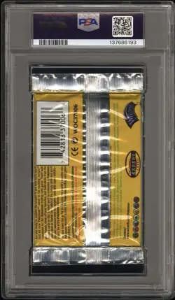 PSA 8 ⭐ Pokemon Jungle (Scyther - Australian Red Logo) Sealed Booster Pack WotC - Image 2