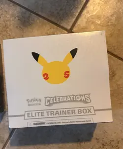 Pokemon Celebrations 25th Anniversary Elite Trainer Box ETB Factory Sealed - Image 1