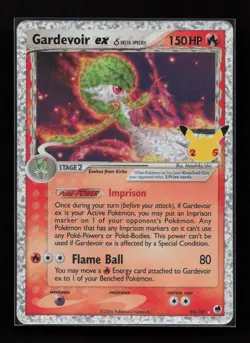 Gardevoir ex 93/101 Celebrations: Classic Collection Pokemon NM - Image 1