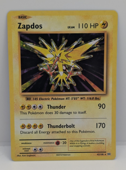 Zapdos 42/108 Evolutions Holo LP Pokemon - Image 1