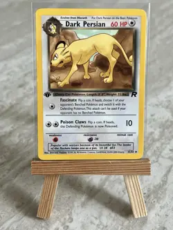 Pokemon TCG Dark Persian 42/82 1st Edition Team Rocket (English) - NM(-) - Image 1