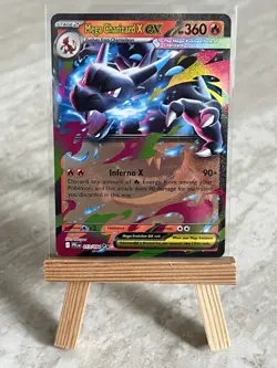 Pokemon TCG Mega Charizard X ex 013/094 Me02: Phantasmal Flames (English) - NM - Image 1