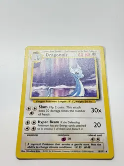 Dragonair 18/102 Non-Holo Pokemon Base Set English Lightly Played LP #2 - Image 5