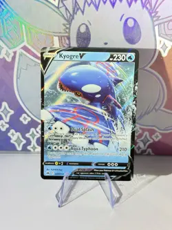 Kyogre V 037/159 Ultra Rare Pokemon Crown Zenith English Near Mint #5 - Image 1